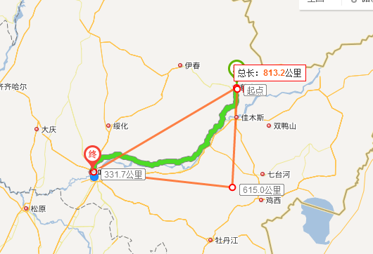 伊春和鹤岗哪个更宜居鹤岗一公路疑现老虎东北地区的地理位置